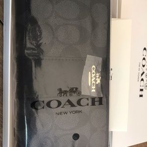 Brand New Black Coach Wallet